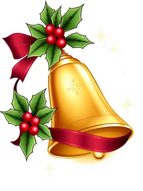 advent bell clipart image