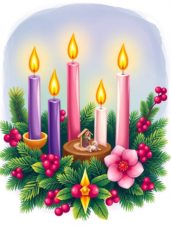 advent gift illustration image