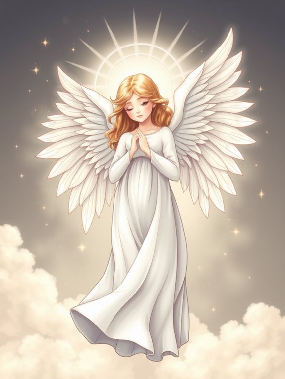 angel clipart with patterns