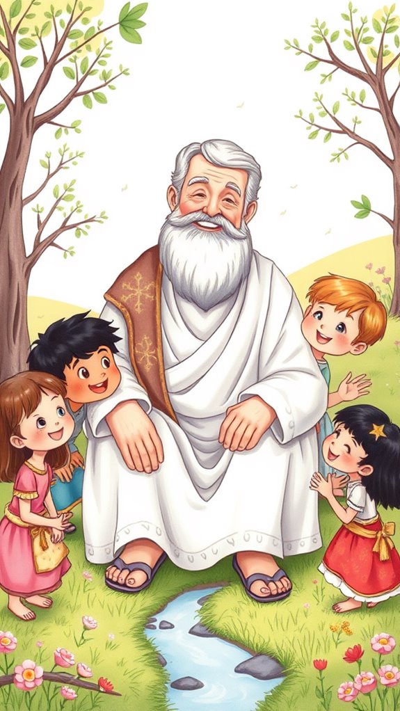 apostle paul with children