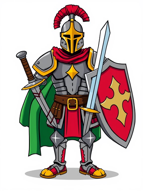 armor of god illustration