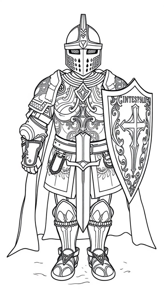 armor of god illustration