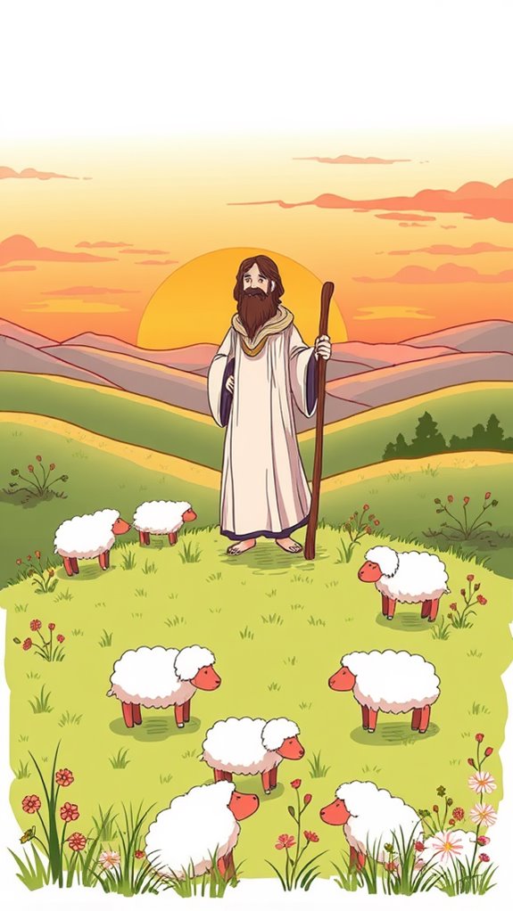 artistic depiction of shepherd