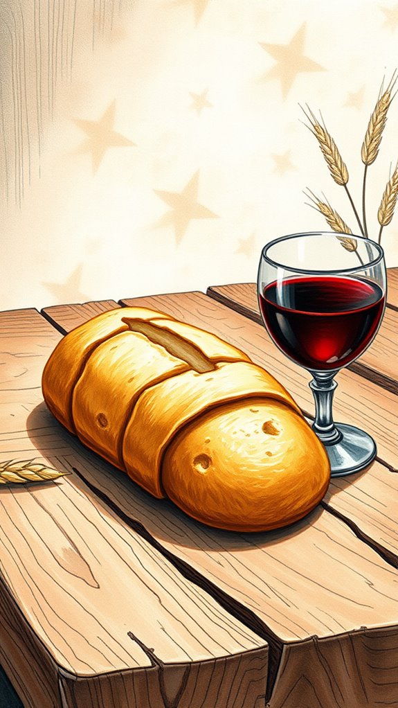 artistic representation of communion