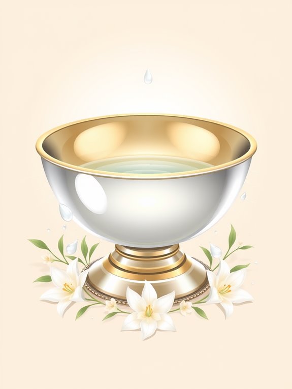 baptism bowl illustration graphic