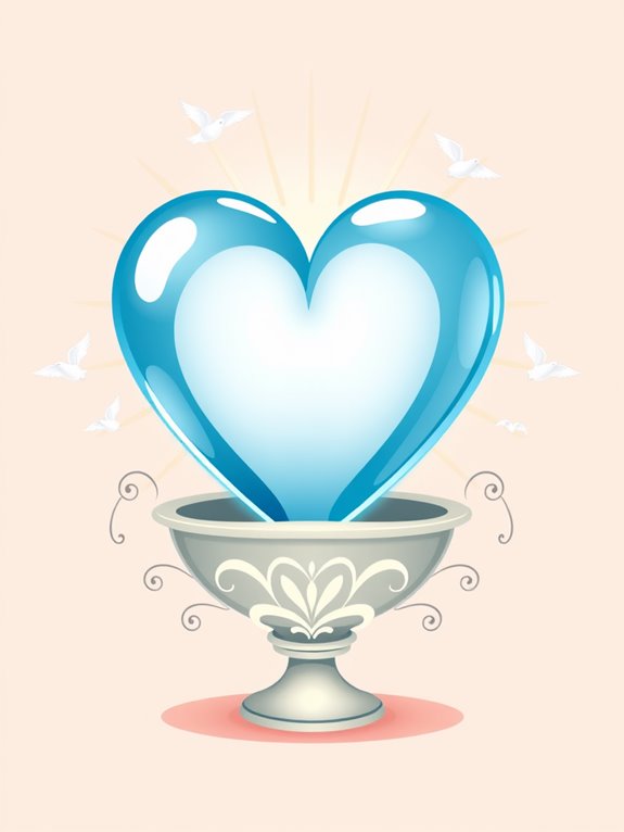 baptism heart clipart image