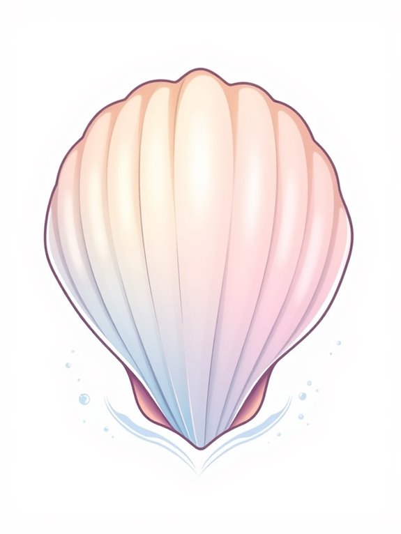 baptism shell clipart image