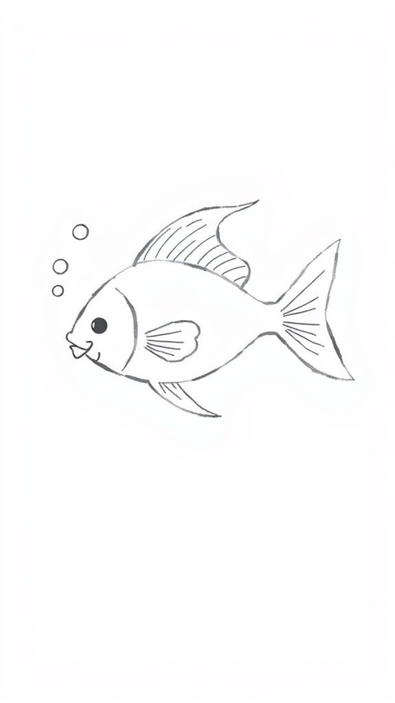 basic illustration of fish