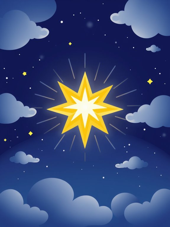 bethlehem star clipart image