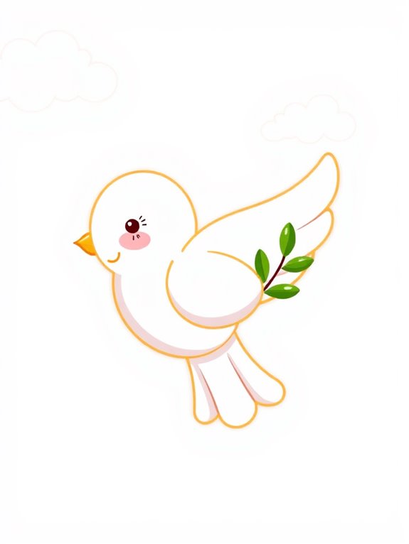 bible dove clipart image