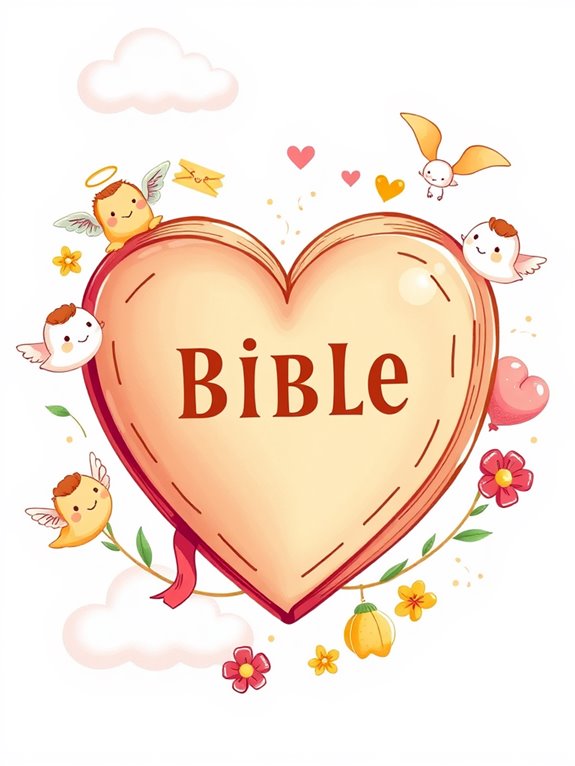 bible heart clipart image