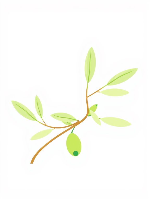 bible olive branch clipart