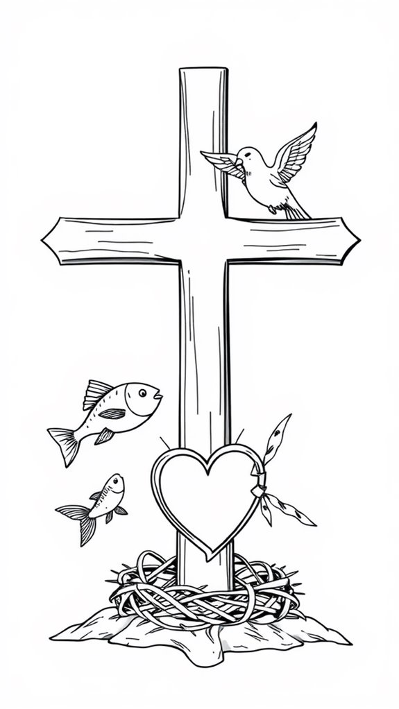 bible themed coloring activity