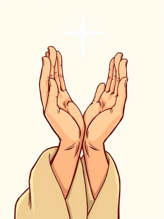 blessed hands of jesus