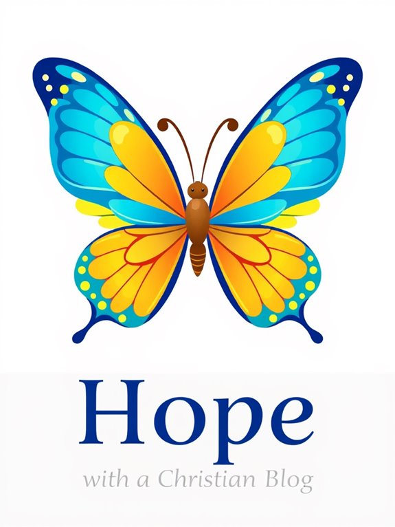 butterfly hope clipart image