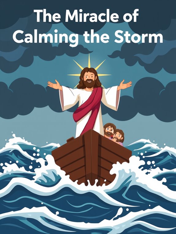 calming the storm imagery