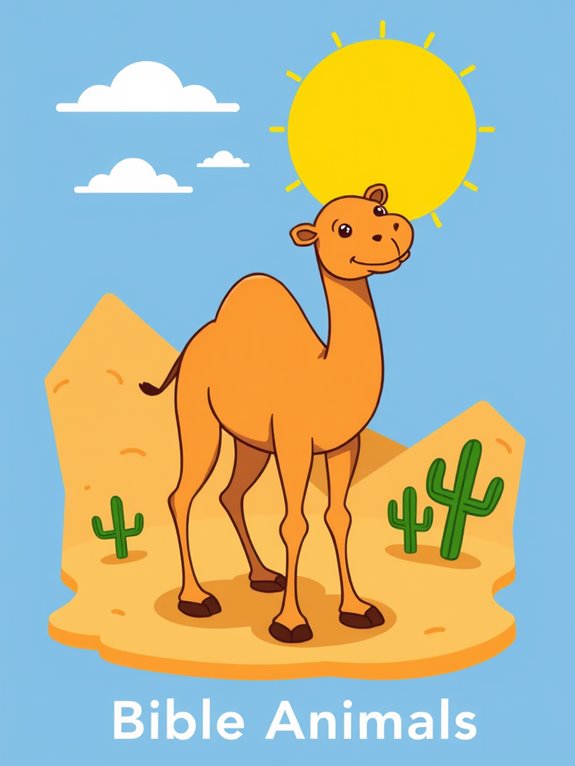 camel clipart illustration available