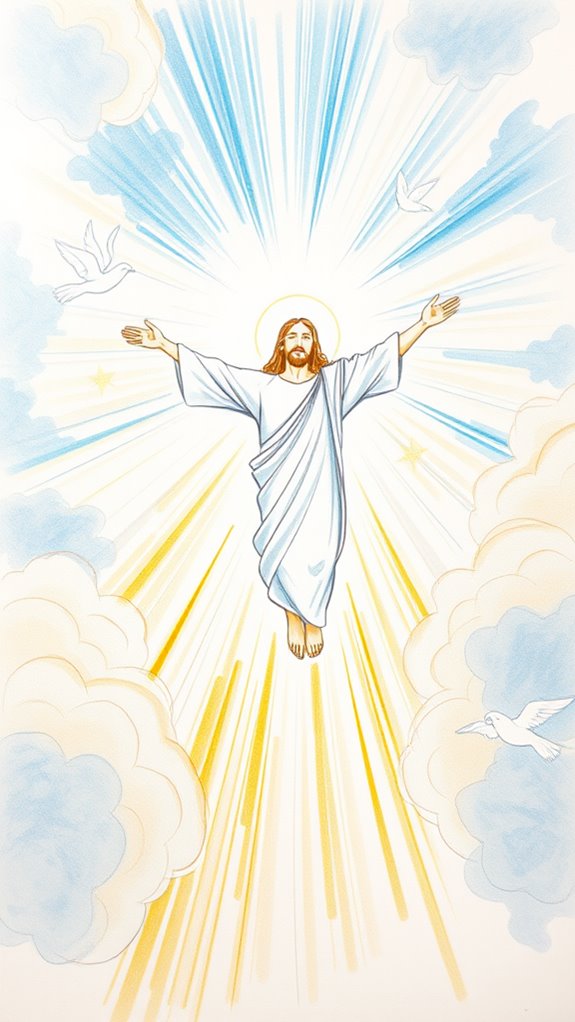 christ s ascension artistic representation