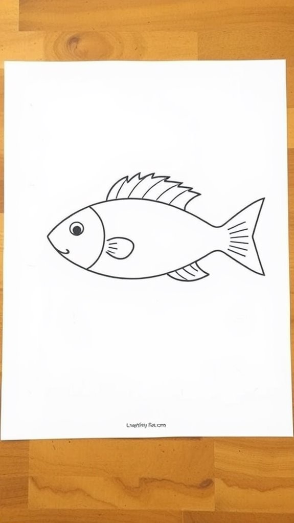 christian fish symbol coloring