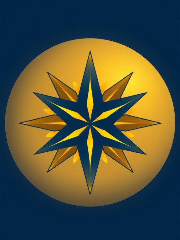 circular star of bethlehem