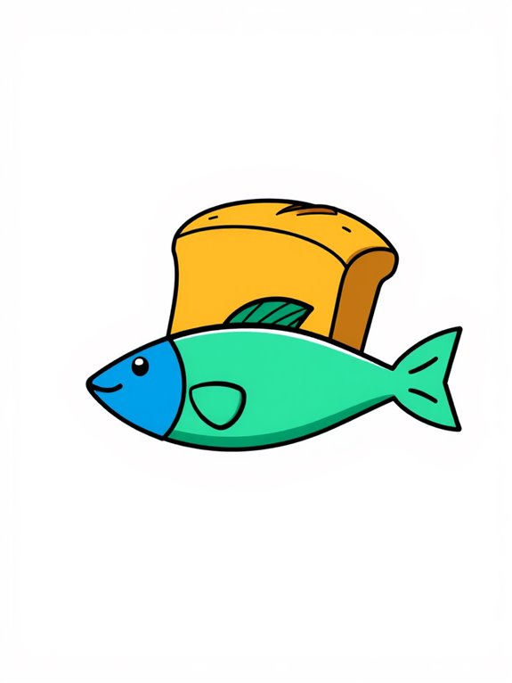 colorful fish clipart design