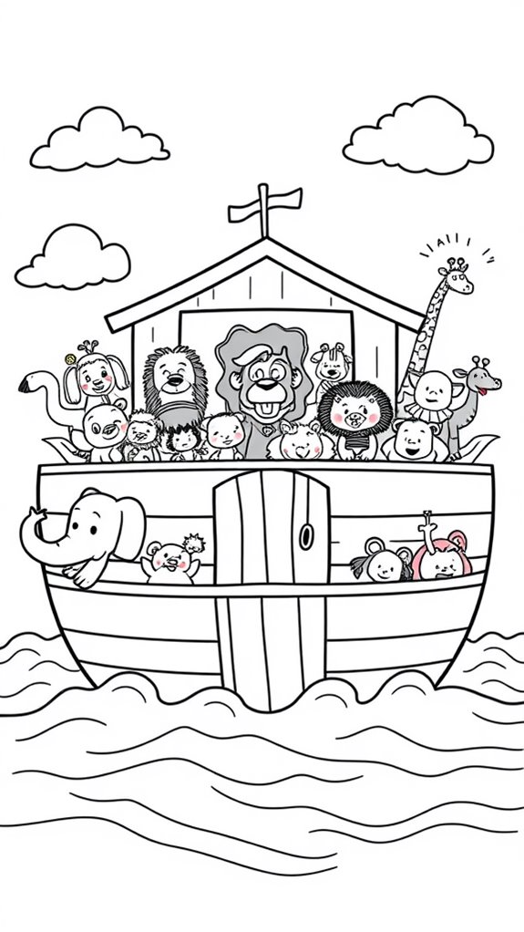 colorful noah s ark fun