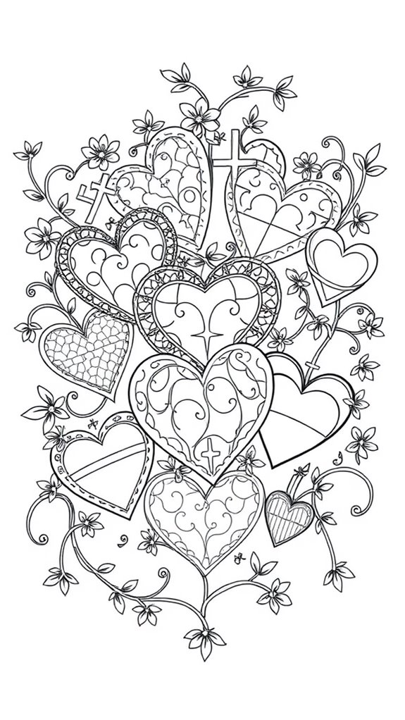 coloring page for encouragement