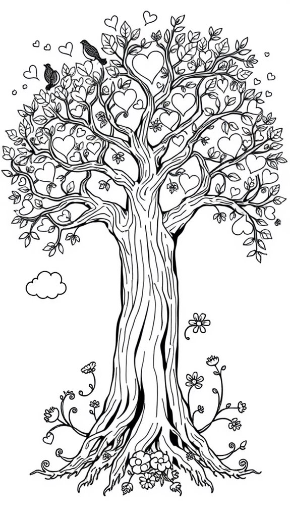 coloring page for relaxation