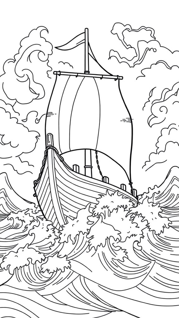 coloring page of jonah