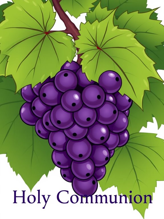 communion grape clipart image