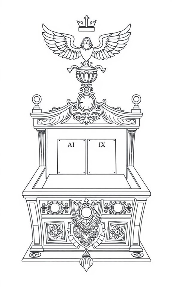 covenant ark monoline sketch