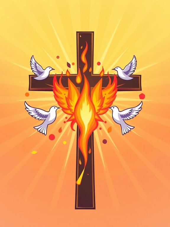 cross pentecost clipart image