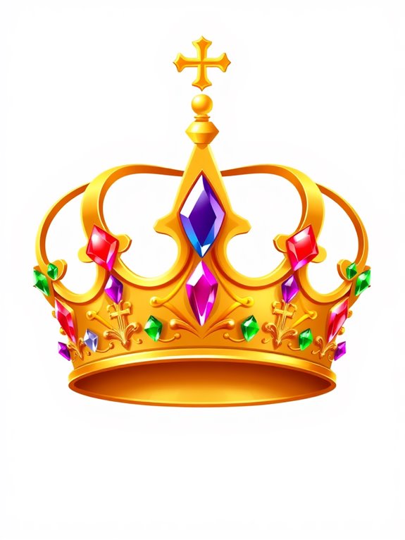 crown illustration graphic design