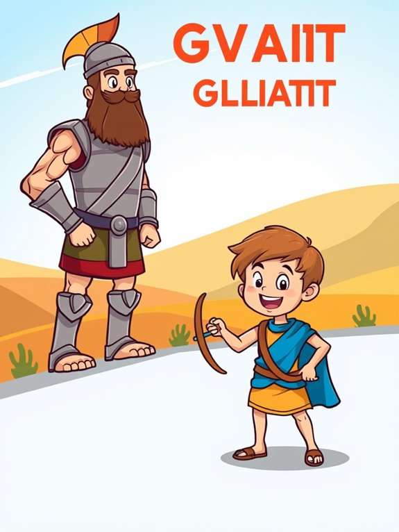 david versus goliath illustration