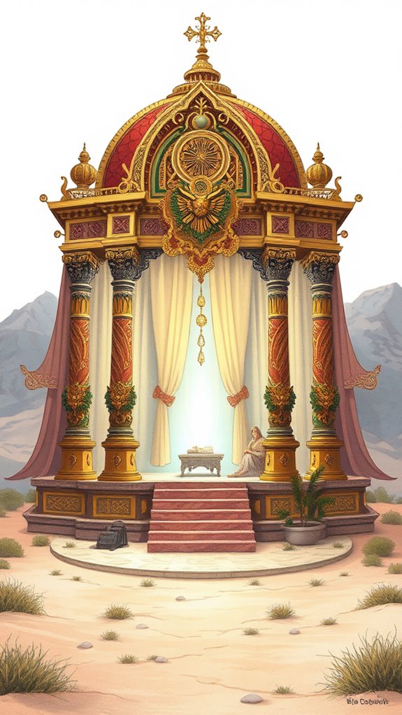 detailed artistic tabernacle design