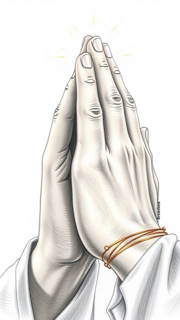 detailed depiction of hands