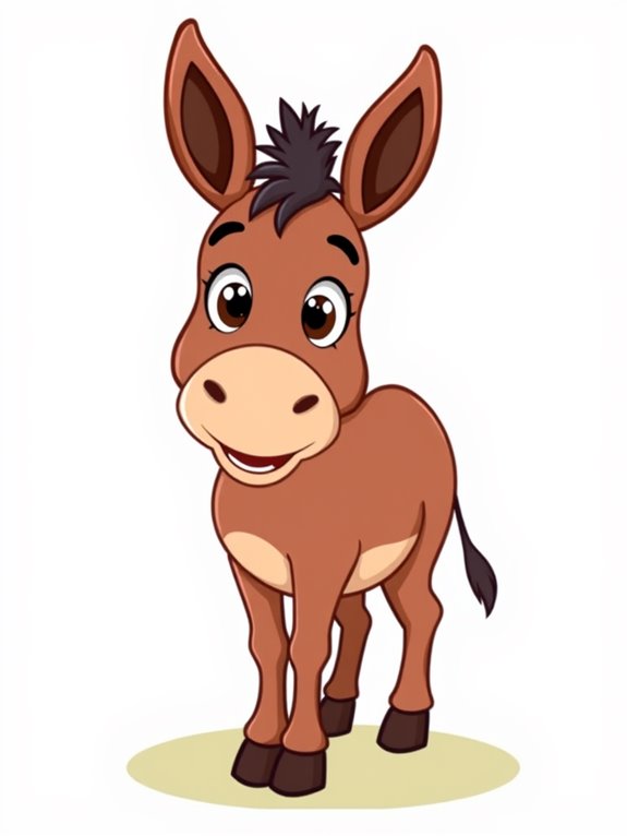 donkey clipart graphic design