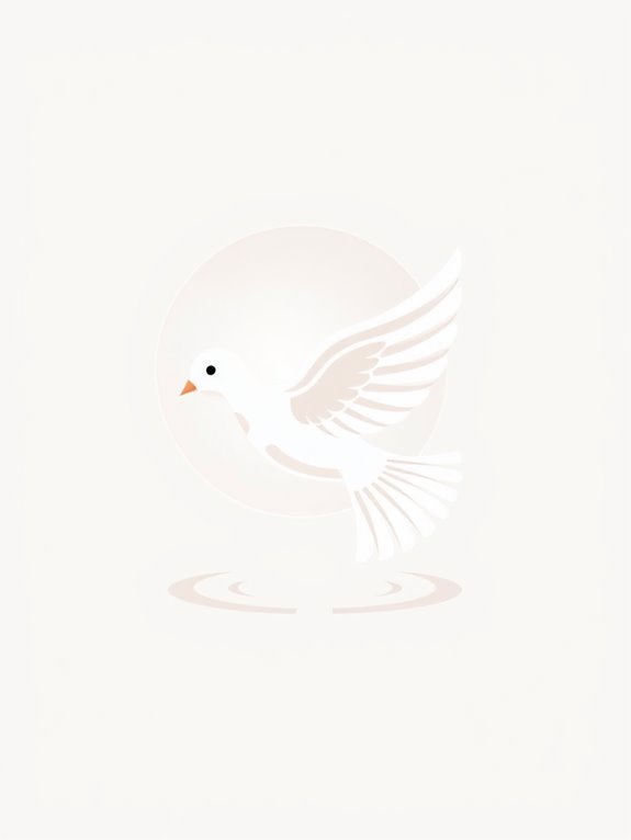 dove baptism clipart image