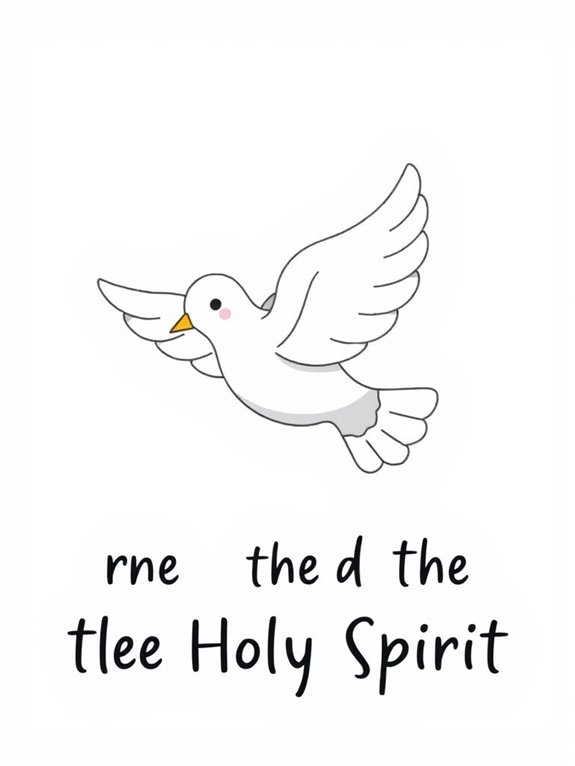 dove christian clipart image