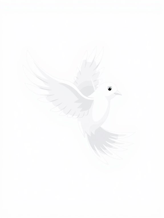 dove illustration graphic design