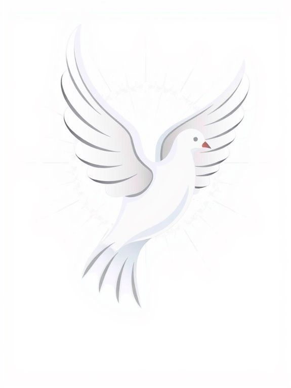 dove symbolizing peace imagery