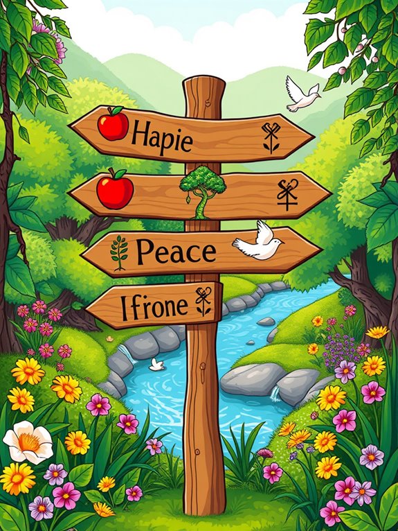 eden signpost clipart image