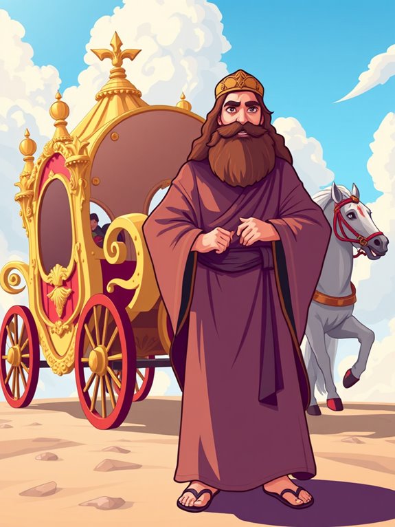 elijah s fiery chariot image