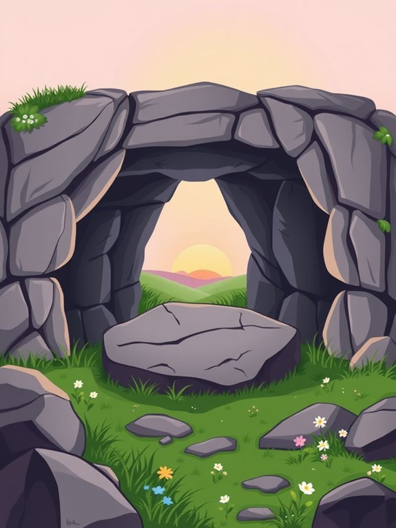 empty tomb clipart image