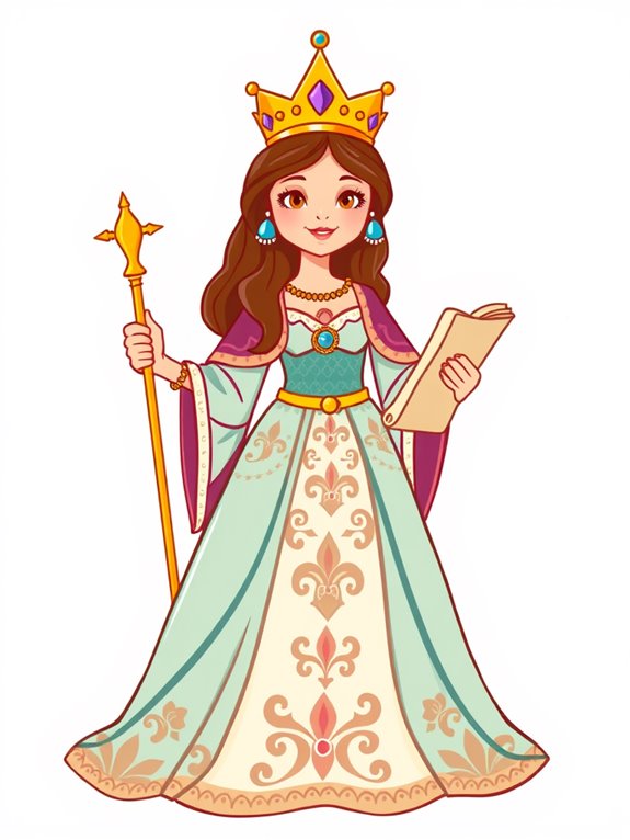 esther crown clipart graphic