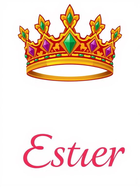 esther crown clipart image