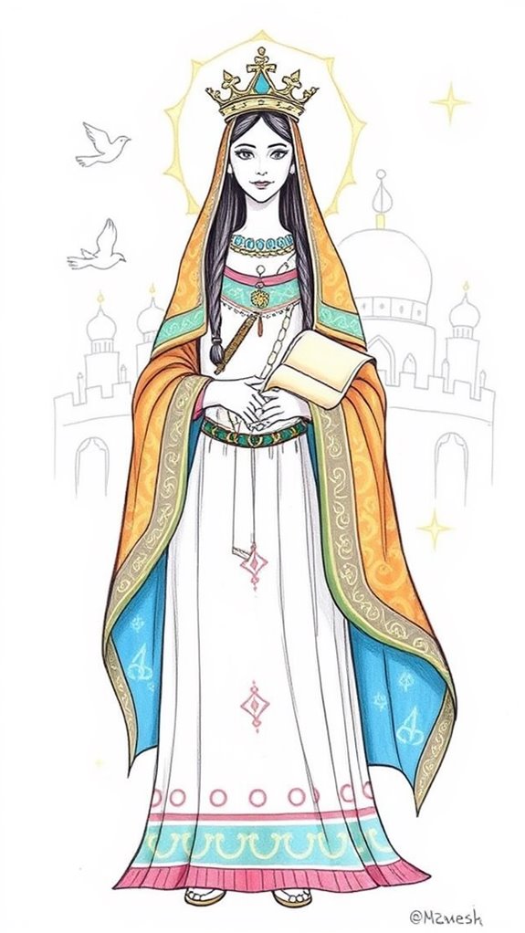 esther s faith symbol illustration