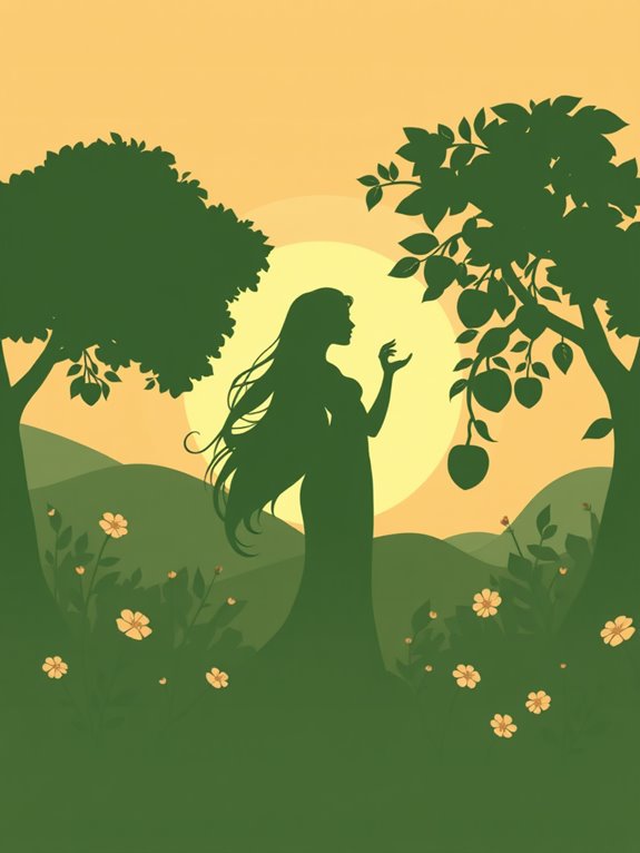 eve silhouette clipart design