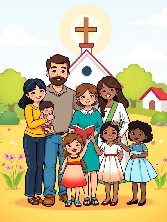 family values clipart design