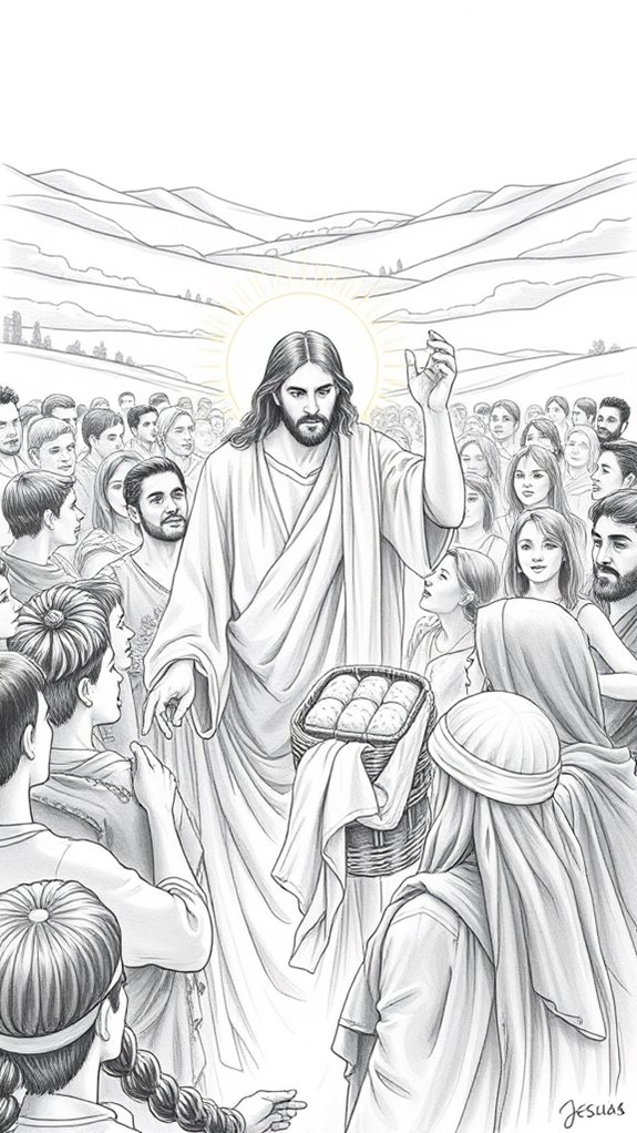 feeding the multitude miracle